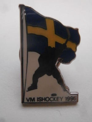 Pinssit 5. Jääkiekkoaiheinen pinssi, VM Ishockey 1995