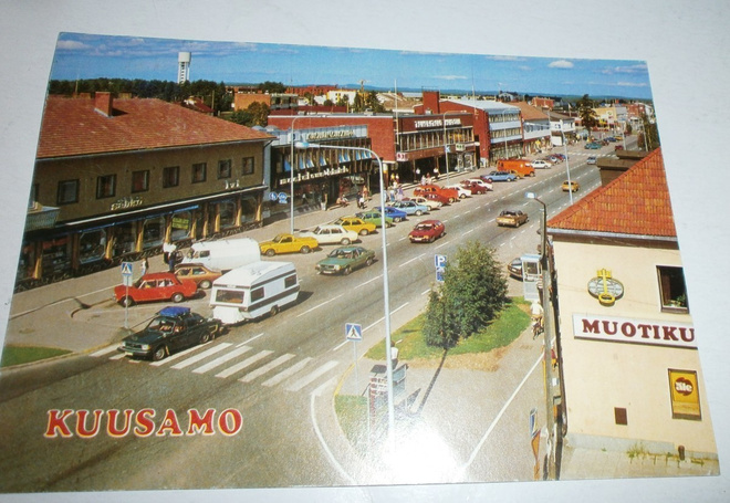 Kuusamo, kirkonkylä, väripk, p. 1986