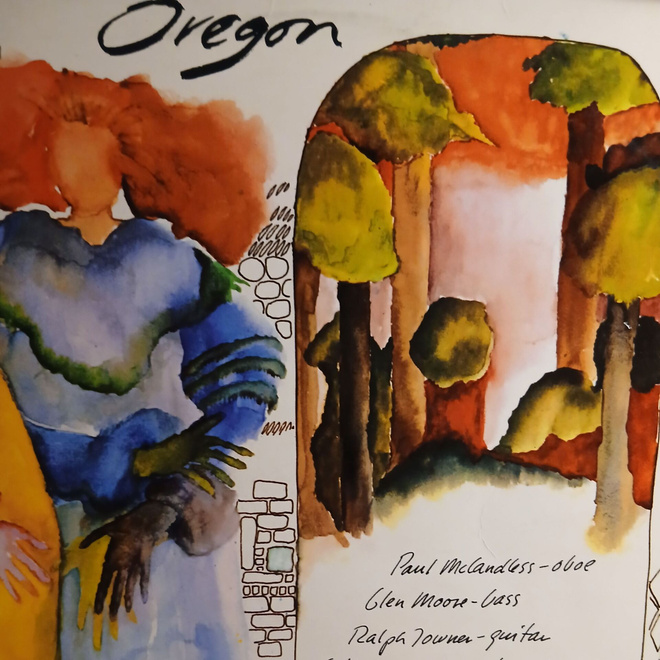 Oregon : Distant Hills.