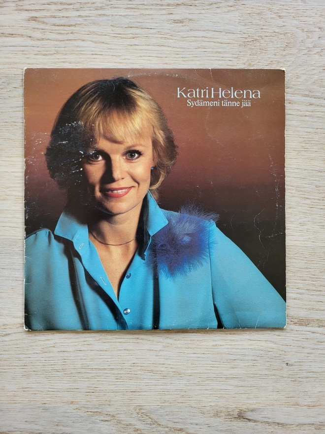 Katri Helena – Sydämeni Tänne Jää (LP)