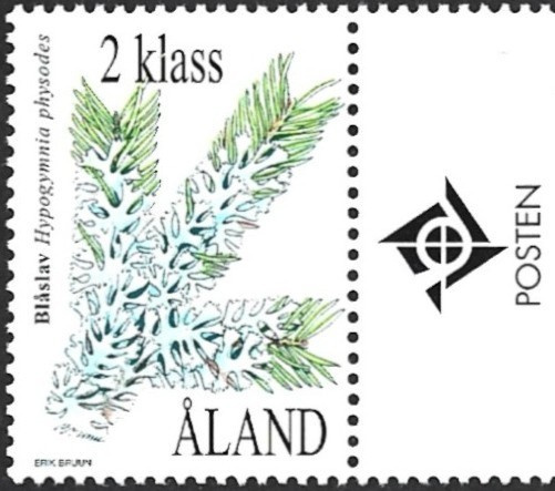 Åland 1999  Jäkäliä  2. lk välilöpari logo ** LaPe 161