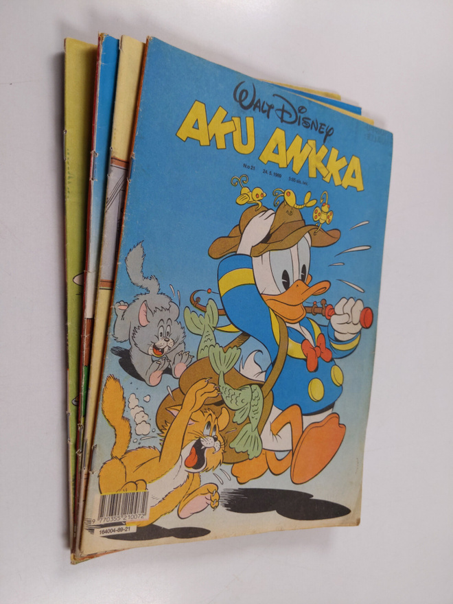 Aku Ankka 1989 (nrot 21, 35-37