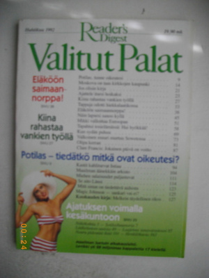 Valitut Palat - huhtikuu 1992 (29.6)