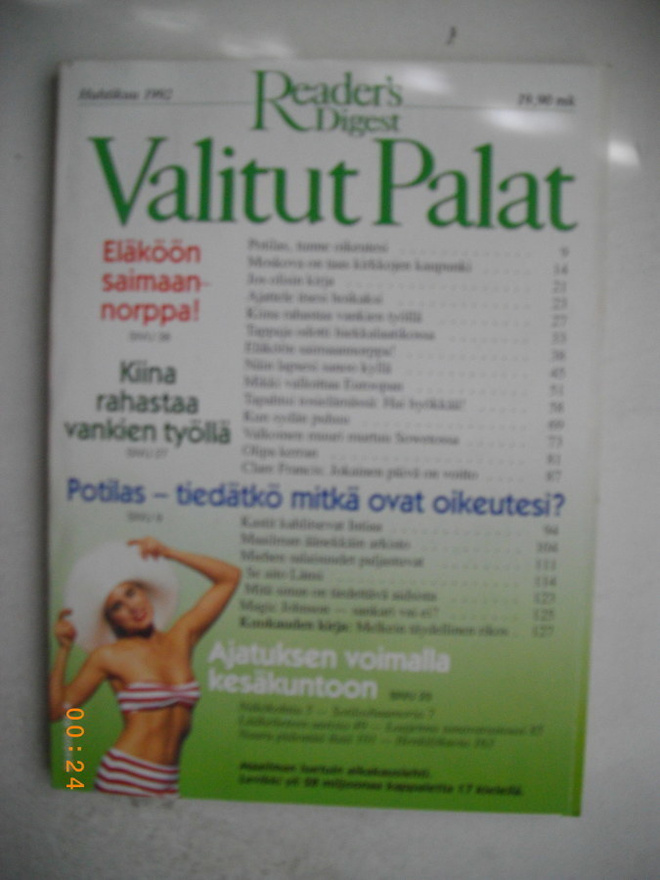 Valitut Palat - huhtikuu 1992 (29.6)
