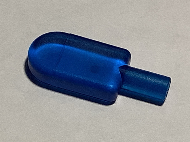 Lego Friends lolly sininen läpinäkyvä