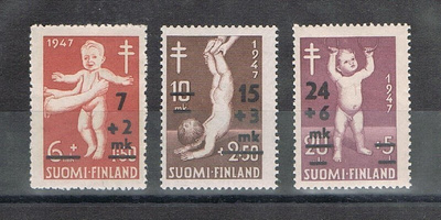1948  TUB lisäpainamat (3)  ++