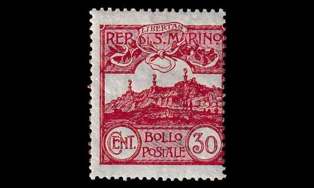 San Marino 39 ** Monte Titano 30 C (1903)