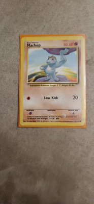 Machop - Base set 1 (BS1) card