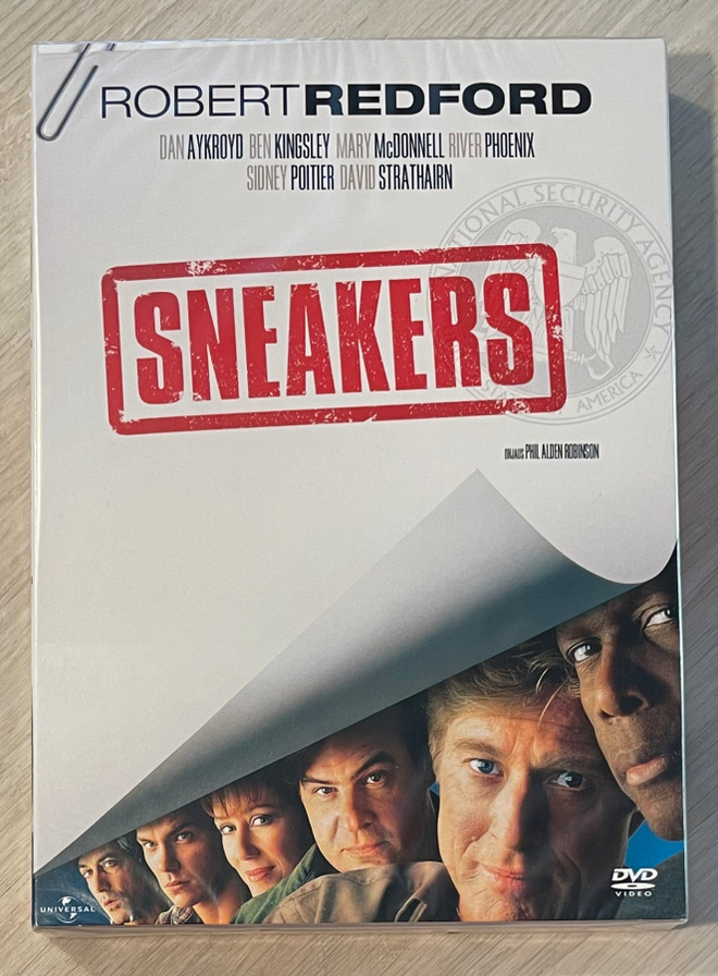 SNEAKERS (1992) Robert Redford, Dan Aykroyd (UUSI)