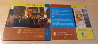 Eurorahasarja 2009/2 1809 1C - 2x 2 Erikois € Ei taval. UNC