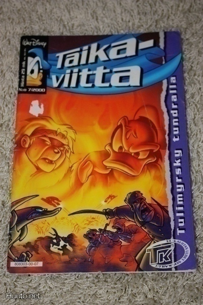 Taikaviitta # 7 / 2000 – Tulimyrsky tundralla