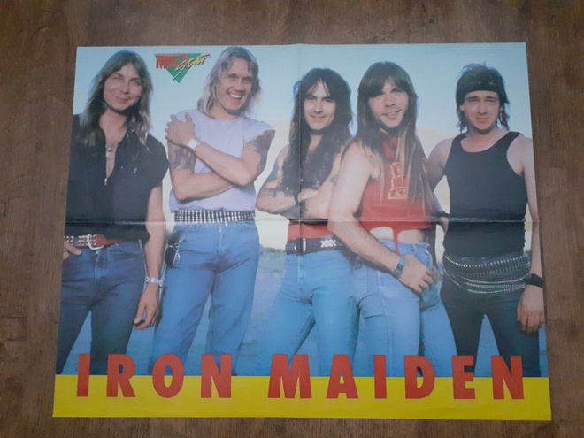 Iron Maiden / Kiss juliste