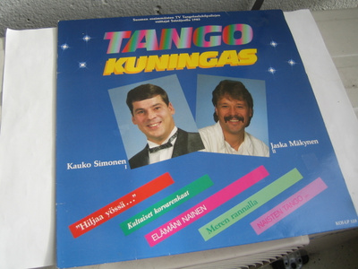Kauko Simonen/Jaska Mäkynen- Tangokuningas (LP)