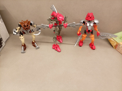 Lego Bionicle Tahu Nuva, Pohatu ja rahkshi turakh+ Lehvak