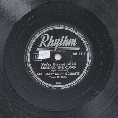 Savikiekko 1955 Bill Haley Rock Around the... Rhythm BM 5317