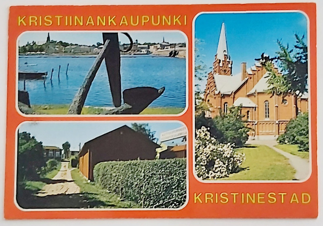 "Kristiinankaupunki"-KULKEMATON POSTIKORTTI