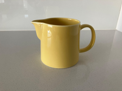 ARABIA IITTALA Kaj Franck TEEMA kaadin 0,5 L keltainen 1990l