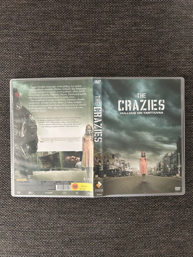 The Crazies 2010 Suomijulkaisu DVD