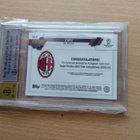 Topps Chrome UEFA 2022/23 Cafu AC Milan autograph /150 BGS 9 - pikkukuva 3