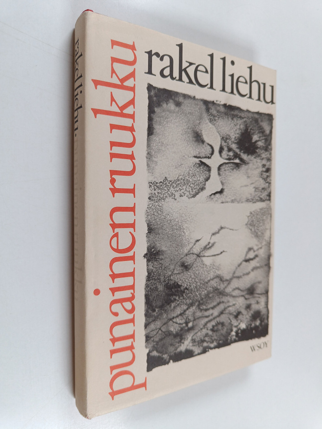 Rakel Liehu : Punainen ruukku (signeerattu)