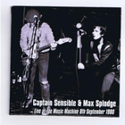 CAPTAIN SENSIBLE & MAX SPLODGE live @ music machine 8/9/1980 - pikkukuva 1