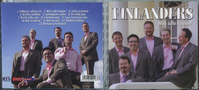 FINLANDERS . CD-LEVY . MITÄ SULLE KUULUU