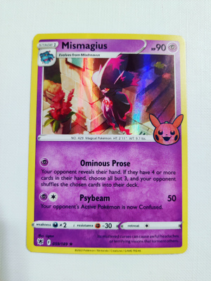 Mismagius - 2022 Trick or Trade Pokemon Promo Holo
