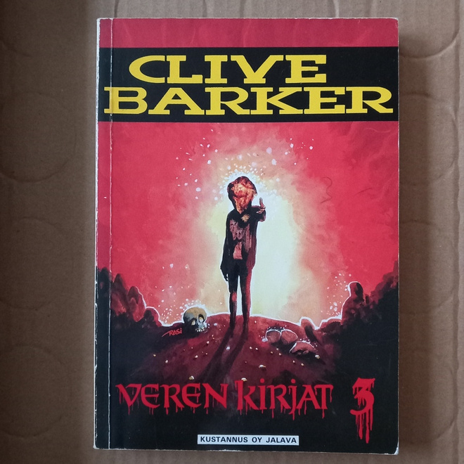Clive Braker Veren kirjat 3