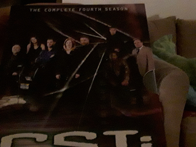 Dvd boksi csi 4 kausi