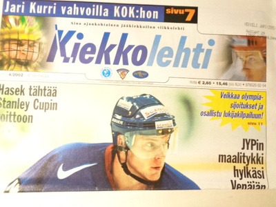 Kiekkolehti Nro 4/2002 (14.12)