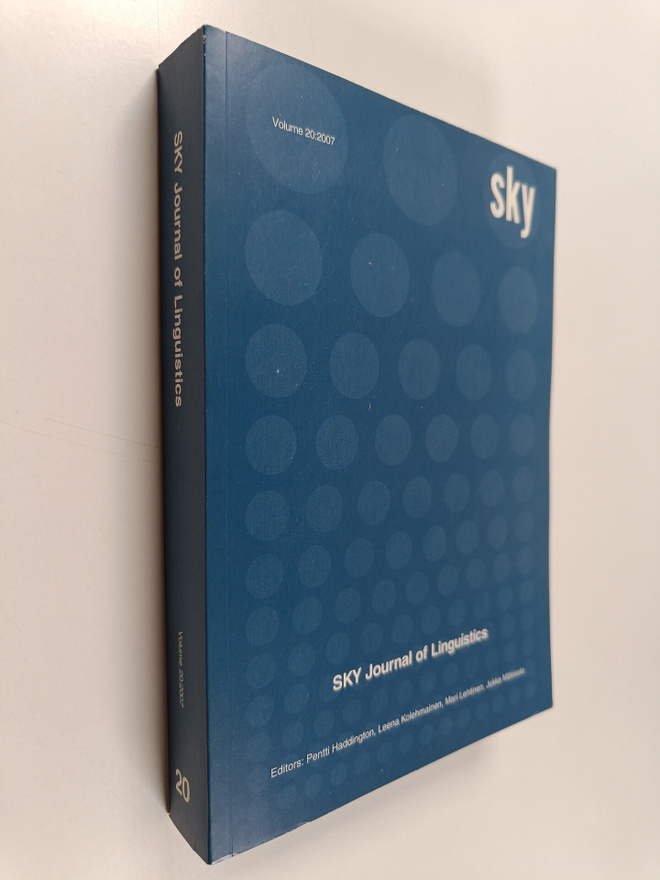 SKY journal of linguistics 20