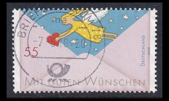 Saksa 2791 o Tervehdysmerkki enkeli (2010)