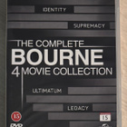 Jason Bourne -kokoelma (4DVD) Matt Damon (UUSI) - pikkukuva 1