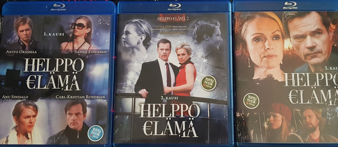 Helppo elämä, kaudet 1-3 -Blu-Ray