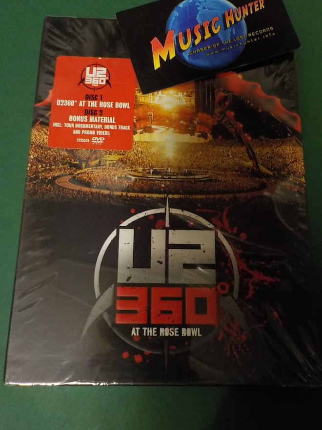 U2 - 360 AT THE ROSE BOWL UUSI 2DVD