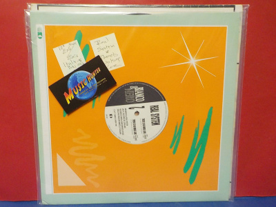 REAL SYSTEM - THERE IS NO MORE LOVE EX+/EX+ 12" MAXI LP