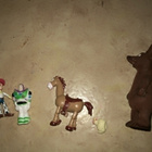 Toy story hahmo figure tyttö ja ratsu pienoismalli - 4 &5 cm - pikkukuva 2