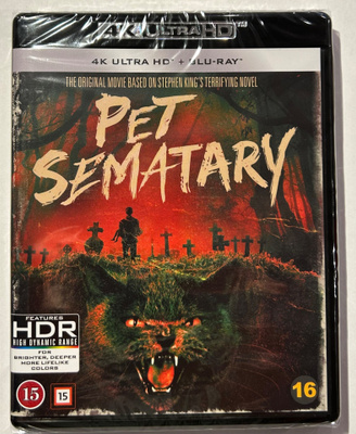 Pet Sematary - 4K Ultra HD + Blu-ray, uusi