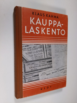 Klaus Kahma : Kauppalaskento : Kauppaopistoja ja niiden y...