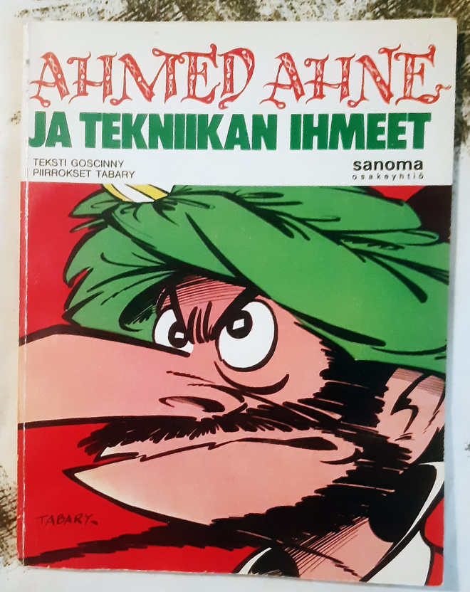 Ahmed Ahne ja Tekniikan Ihmeet - 50 sivua - 1975