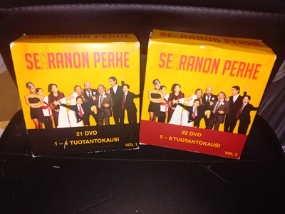 DVD Serranon perhe 42 kpl DVD SARJA ( SIS POSTIKULU )