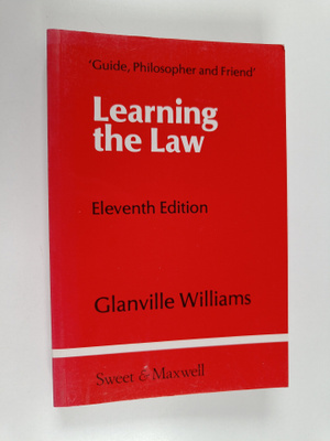 Glanville Williams : Learning the law