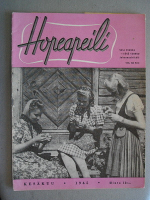Hopeapeili Nro 6/1945. (21.3)