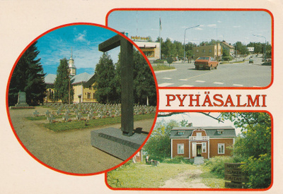 KIRKKOKORTTI - PYHÄSALMEN KIRKKO - 2
