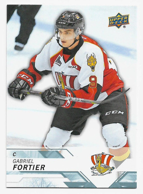 2018-19 Upper Deck CHL Hockey #50 Gabriel Fortier