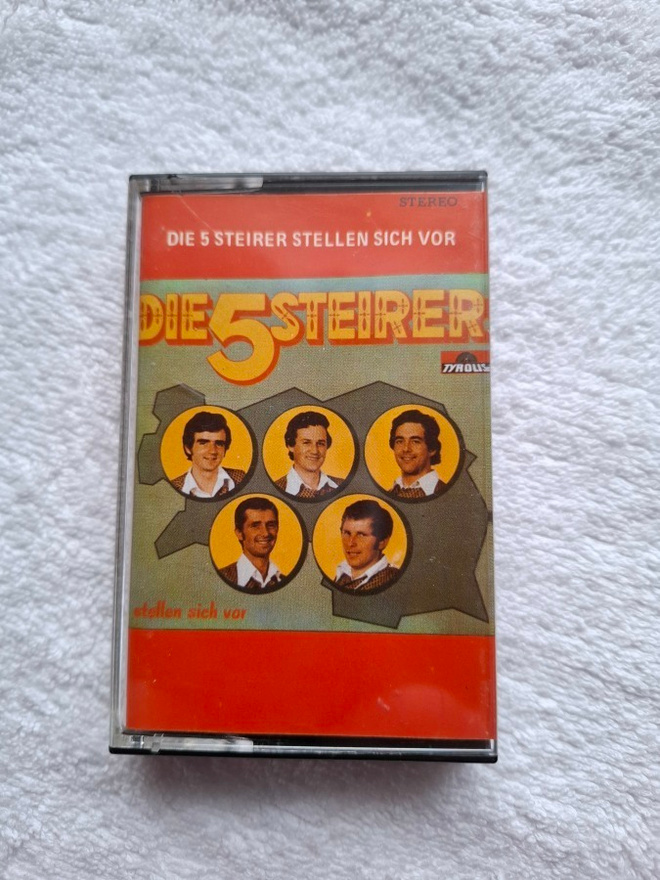 Die 5 Steirer – Stellen Sich Vor C-KASETTI Rare