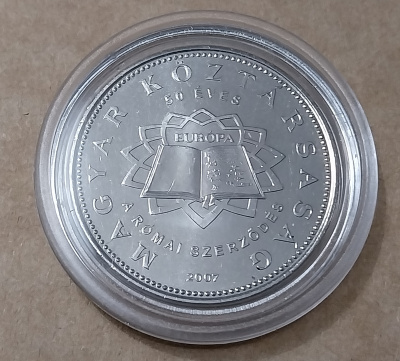 50 Forint UNKARI Rooman sopimus 2007 Juhlaraha