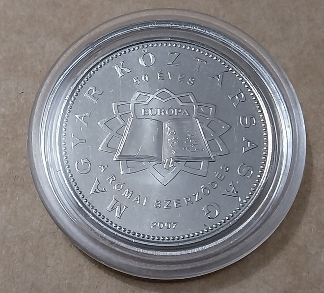 50 Forint UNKARI Rooman sopimus 2007 Juhlaraha