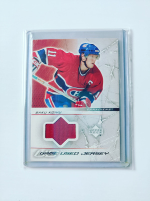 Saku Koivu 03-04 UD Game-Used Jersey