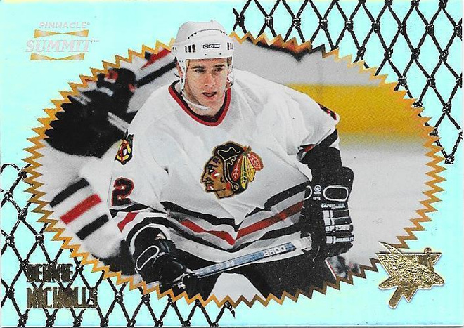 1996-97 Summit #115 Bernie Nicholls Chicago Blackhawks